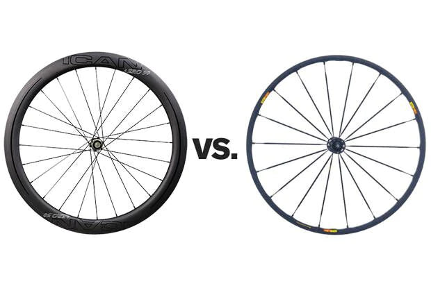 Carbon wheel VS Aluminium wheel