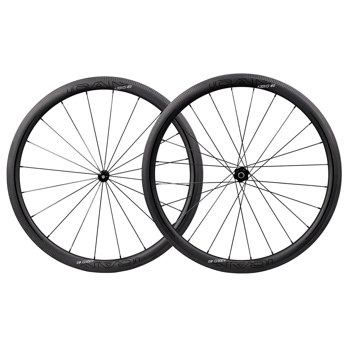 ICAN AERO 40 DT240s/350s Road Bike Wheelset