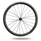 ICAN AERO 40 clincher tubeless ready carbon road bike disc wheelset with DT240s centerlock hubs 25mm wide